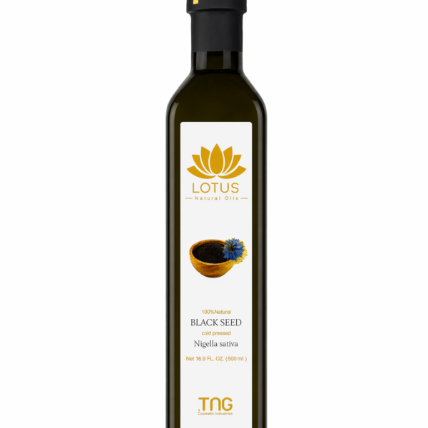 Lotus Black Seed Oil 500ml | Cold-Pressed Nigella Sativa Oil