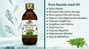 pure arugula rocket seed oil