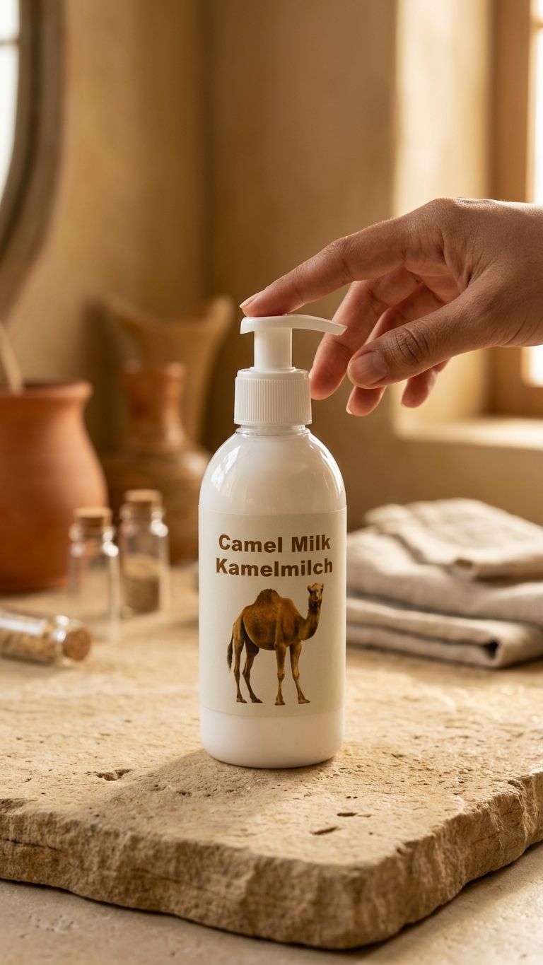Camel milk cream