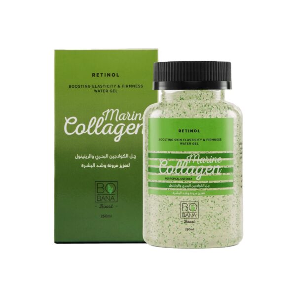 Bobana Marine Collagen Gel with Hyaluronic Acid, Retinol & Vitamin C – 250ml