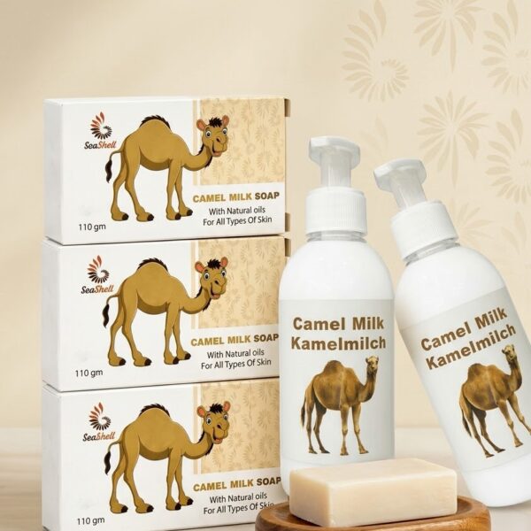 Camel Milk Cream & Soap Bundle Egypt | Moisturizing Skin Care Set